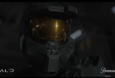 Halo TV season 2 closeup of Master Chief's helmet