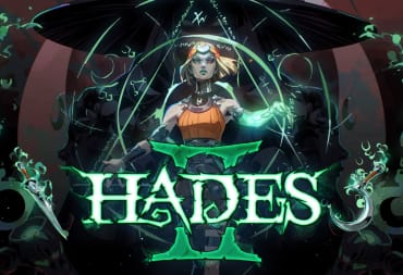 Official artwork for Hades 2 depicting its protagonist and the game's logo
